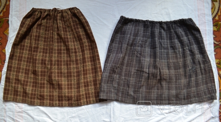 Old Ukrainian skirt, skirt. Length 57 cm. In the belt 47 cm. No. 3, photo number 12