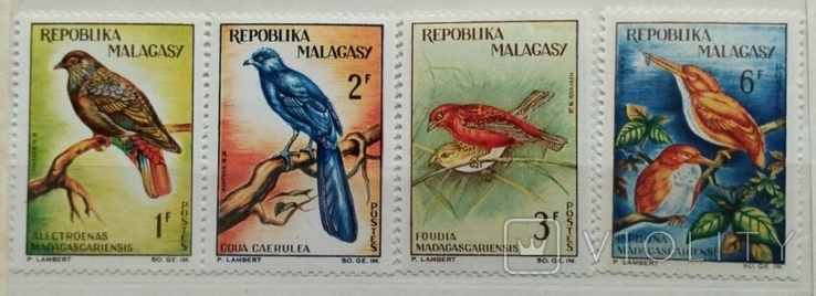 Madagascar. Malagasi, 1963. Fauna.