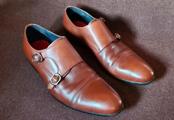 Мужские туфли, монки, ТGA by AHLER. Германия ( р 41 / 27,5 см ), фото №3