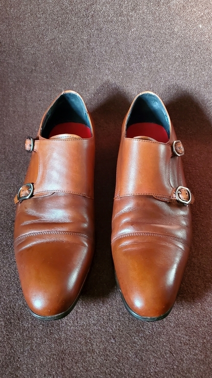 Мужские туфли, монки, ТGA by AHLER. Германия ( р 41 / 27,5 см ), photo number 5