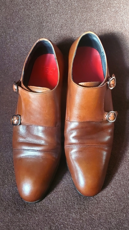 Мужские туфли, монки, ТGA by AHLER. Германия ( р 41 / 27,5 см ), photo number 8