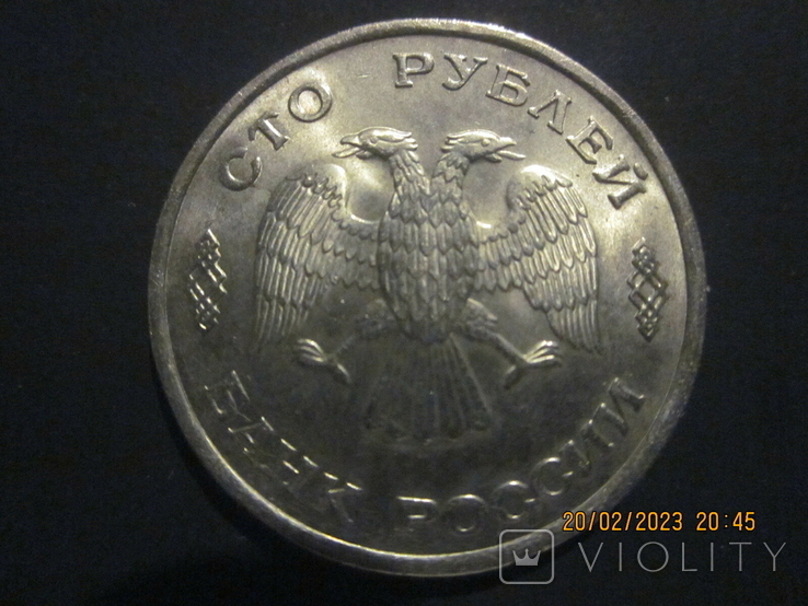 100 rubles, 1993., photo number 3