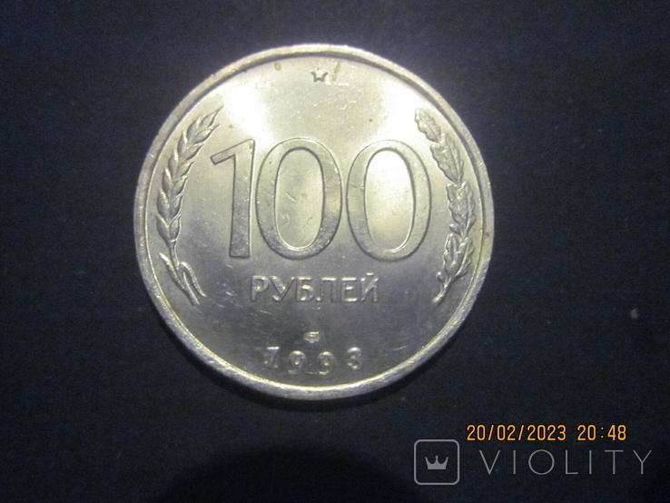 100 rubles, 1993., photo number 4