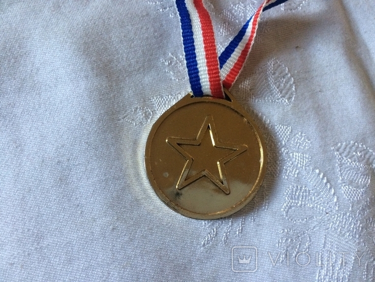 45.1. Children's sports medal Winner Great Britain, photo number 4