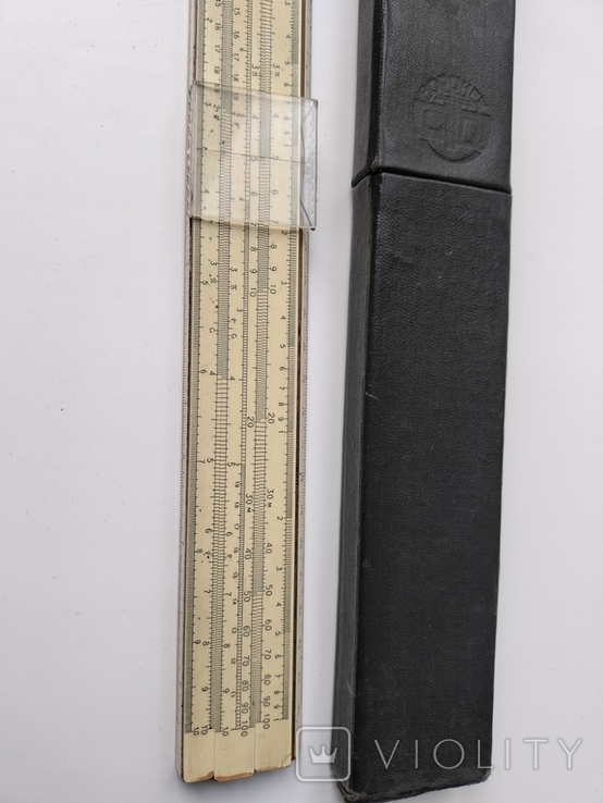 Slide rule, 1962 in a case, photo number 9