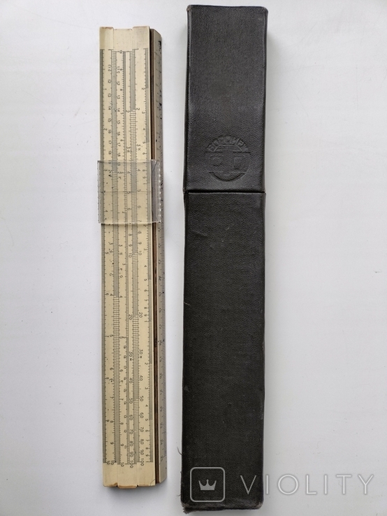 Slide rule, 1962 in a case, photo number 10