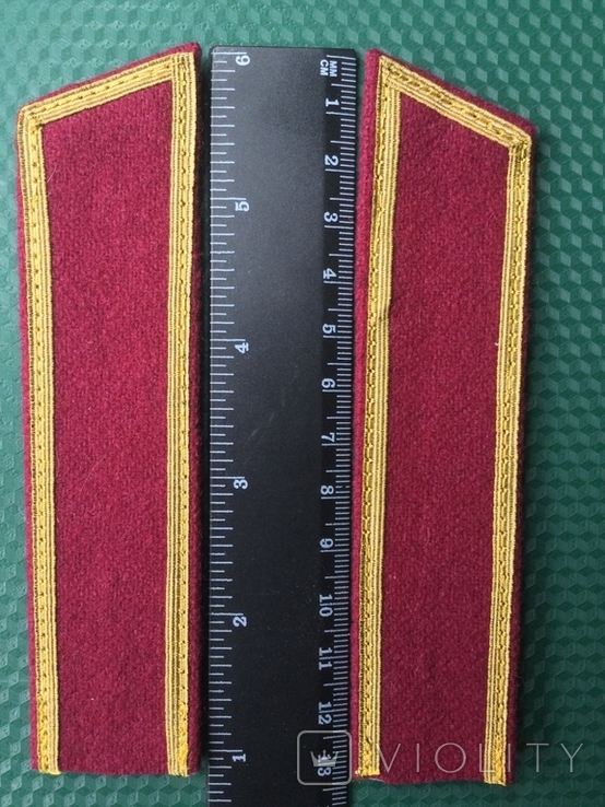 Петлицы РККА образца до 1943 года офицерские пехота реплика, фото №5