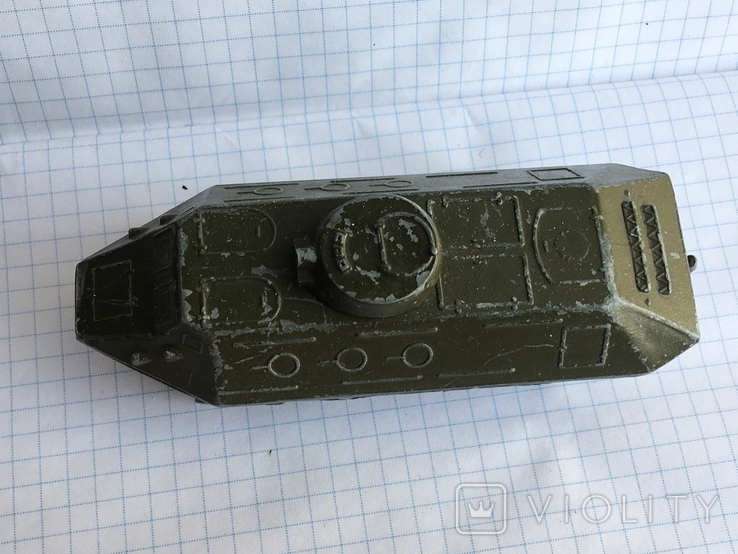 Игрушка БМП пр-ва СССР с ценой клеймом и штампом, фото №3