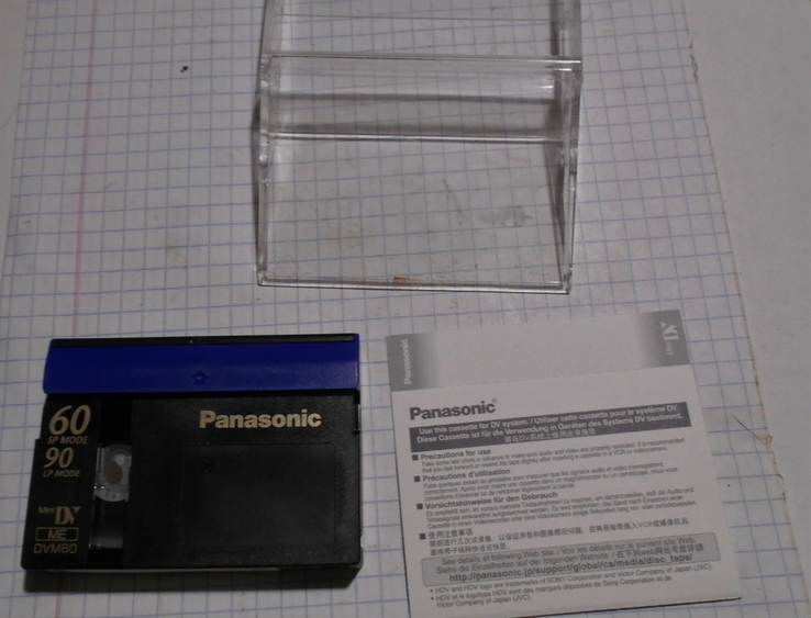 Кассеты мини Panasonic DVC miniDV 90 / 60min 30шт б\у