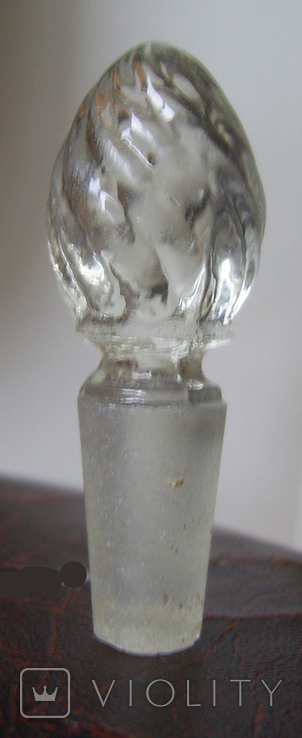 Стеклянная пробка от бутылки №8, фото №3