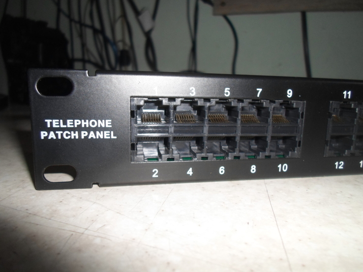 Патч панель 50 портов. Telephone Patch Panel., photo number 3