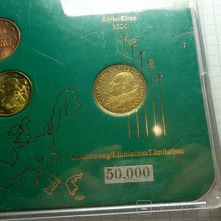 Італія набор евро., фото №6