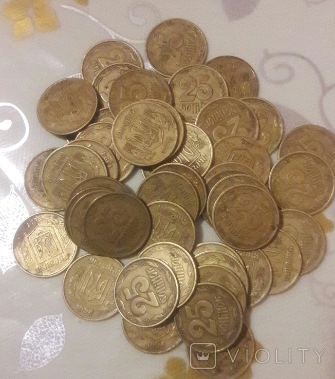 Coins of Ukraine 25 kop.1994, photo number 4
