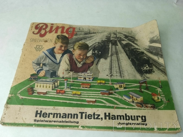 1931 Germany.Christmas Catalog of Bing toys.