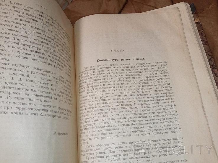 1925 М В Игнатьев Конъюнктура и цена . Торговля . Обложка ( авторская V.Z. ) и шрифт !!!, фото №5