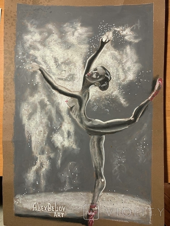 Painting New. Ballerina.