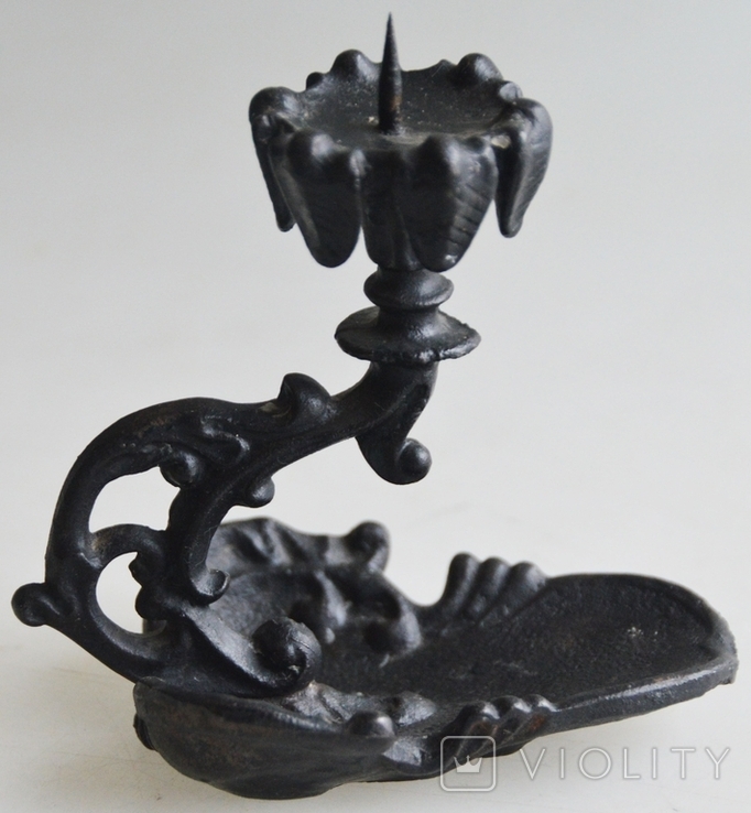 Candlestick. USSR. The 70s of the XX century. Cast iron. No stigmas., photo number 2