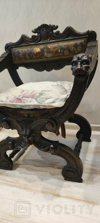 Roman armchair antique throne, armchair, chair, photo number 3