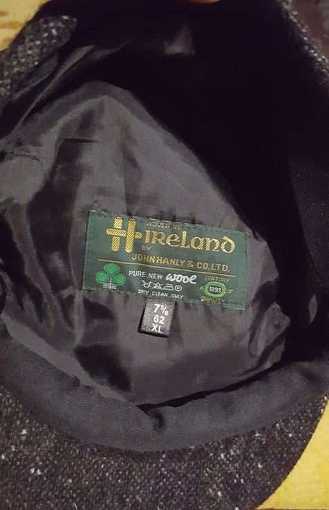  Класична кепка hireland John Hancy Co, LTD 62 р, фото №3
