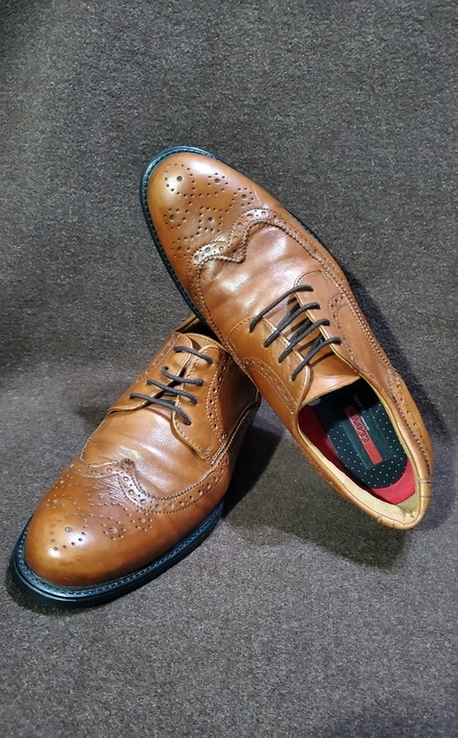 Стильные кожаные туфли, броги, LLOYD Tampico ( p 42 / 28 cм ), фото №4