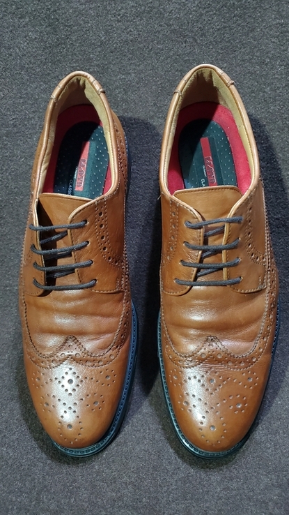 Стильные кожаные туфли, броги, LLOYD Tampico ( p 42 / 28 cм ), фото №10