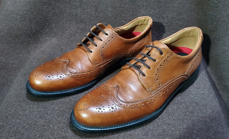 Стильные кожаные туфли, броги, LLOYD Tampico ( p 42 / 28 cм ), numer zdjęcia 11