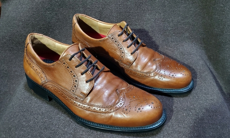 Стильные кожаные туфли, броги, LLOYD Tampico ( p 42 / 28 cм ), фото №12