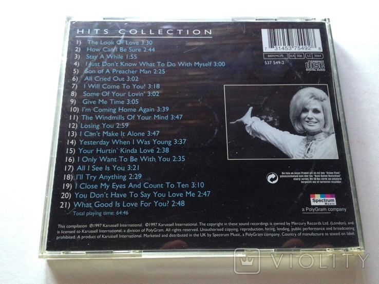 Dusty Springfield - Hits Collection, фото №4