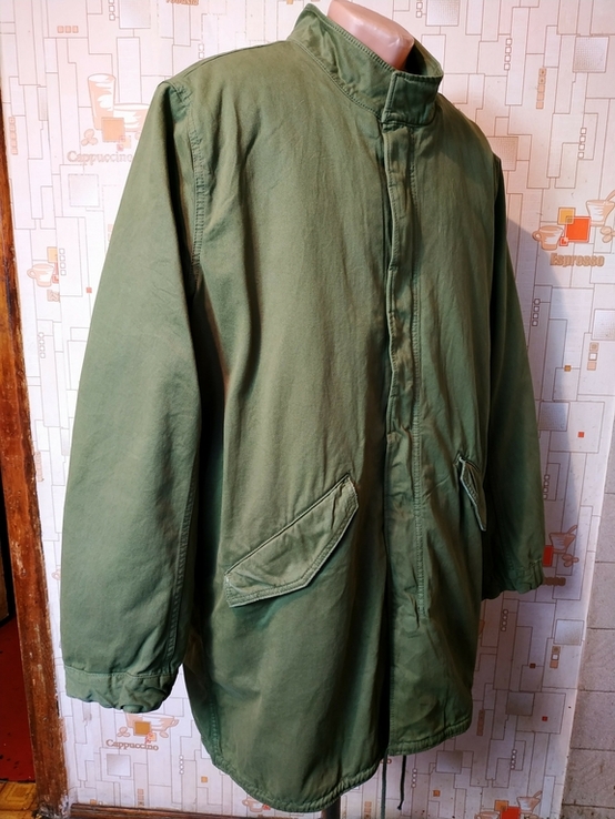 Куртка мілітарі чоловіча з теплою підстібкою DIVIDED коттон p-p XL, photo number 3