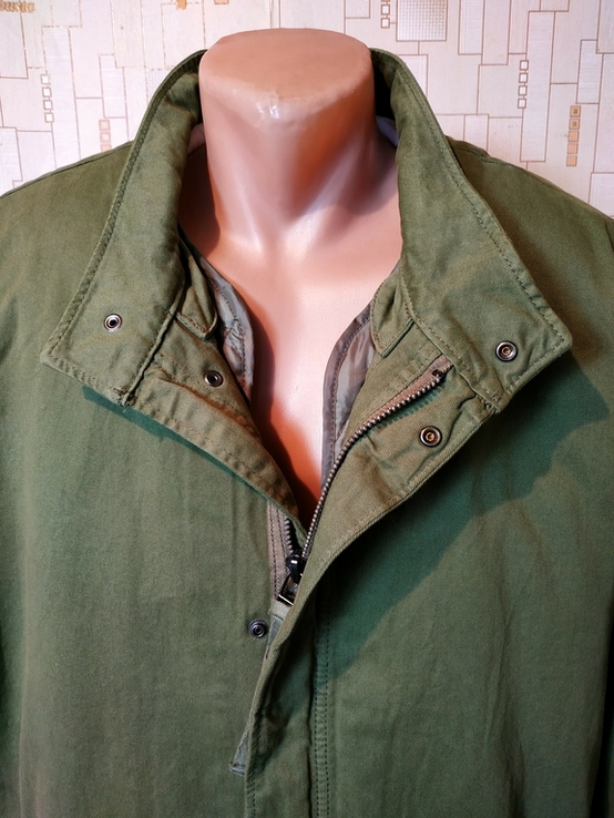 Куртка мілітарі чоловіча з теплою підстібкою DIVIDED коттон p-p XL, photo number 5