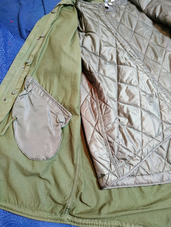 Куртка мілітарі чоловіча з теплою підстібкою DIVIDED коттон p-p XL, photo number 10
