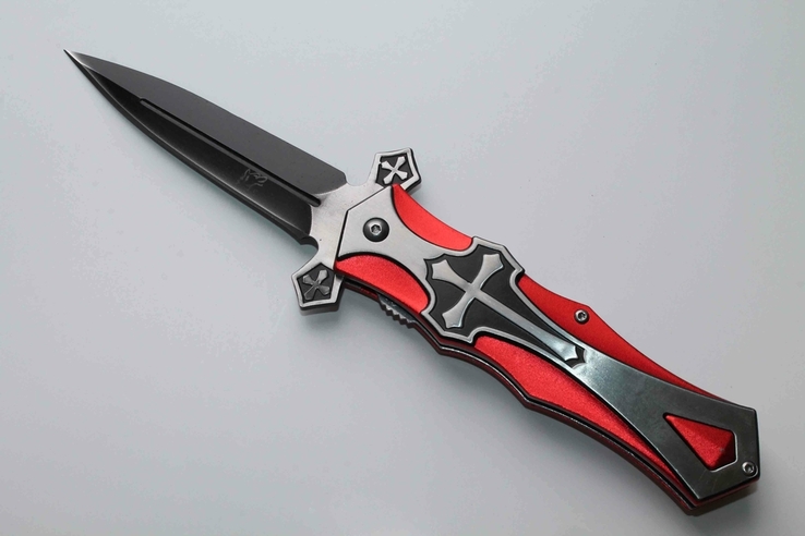 Нож Тамплиер 23 см red (1397), photo number 2
