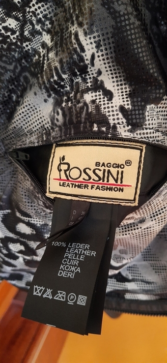 Куртка кожаная Rossini, фото №11