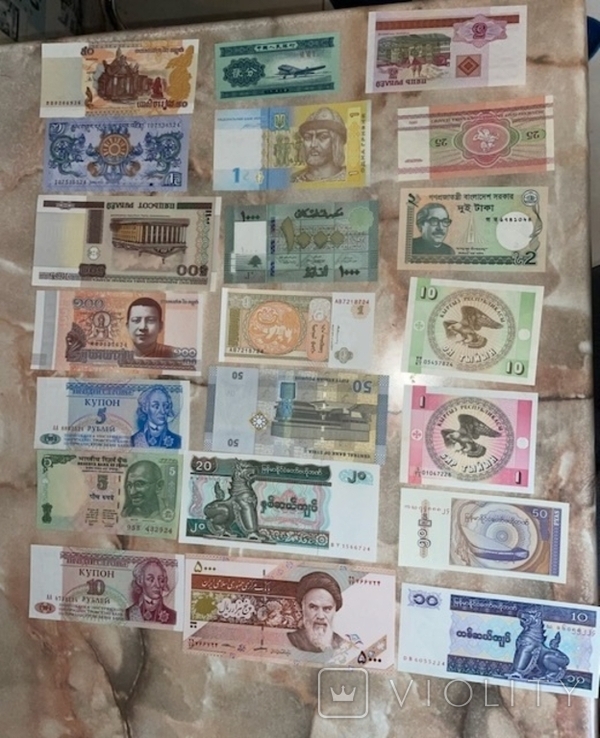 #1 – World – World 100 Banknote Set – All Different, photo number 3