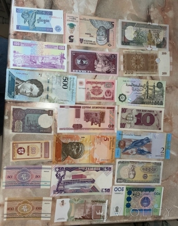 #1 – World – World 100 Banknote Set – All Different, photo number 4