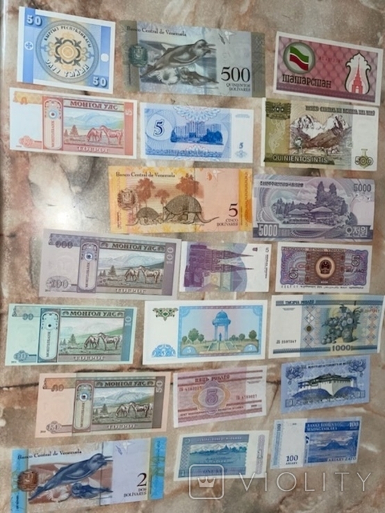 #3 — World – A Set of 100 World Banknotes – All Different, photo number 4