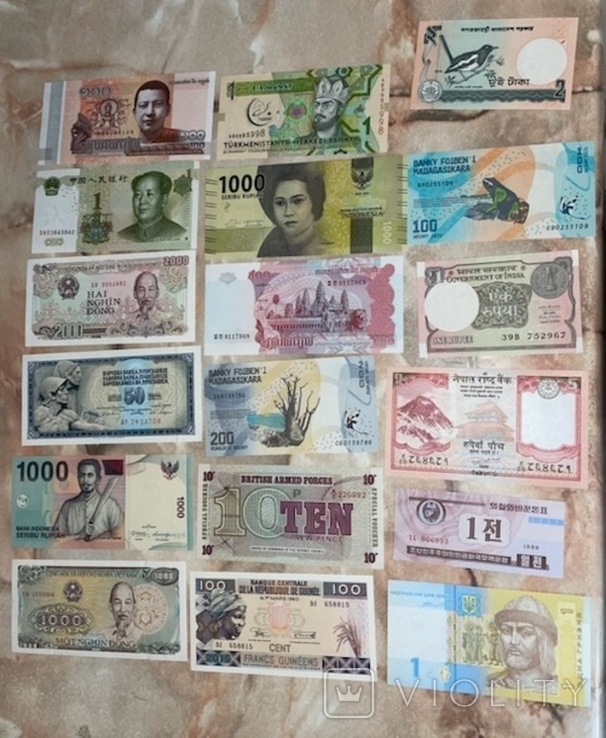 #3 — World – A Set of 100 World Banknotes – All Different, photo number 6