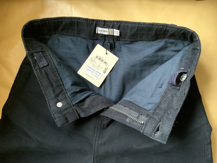 Брюки джинсы чёрные теплые Koton, 9-10 лет, пуловер-подарок, фото №8