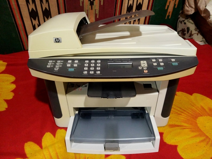 МФУ лазерный HP LaserJet M1522nf Принтер копир сканер автоподатчик Lan, фото №2