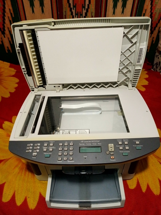 МФУ лазерный HP LaserJet M1522nf Принтер копир сканер автоподатчик Lan, фото №4