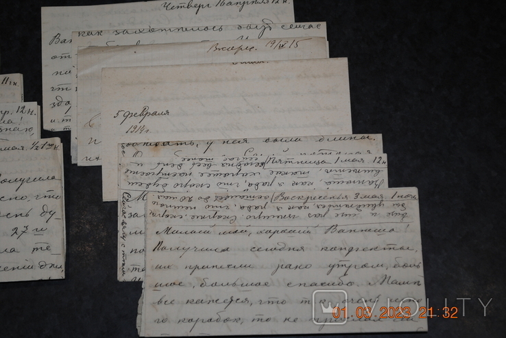 Sheets of antique 10 pcs., photo number 4