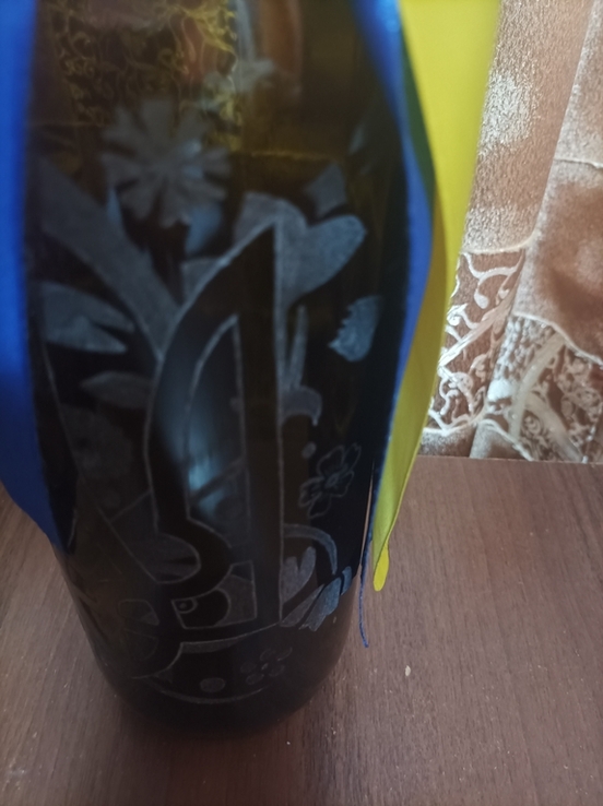 Пляшка для спиртних напоїв підходить під подарунок з патріотичним малюнком, photo number 5