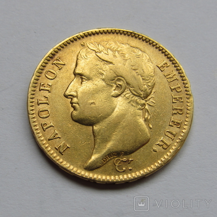 40 франков 1810 г. Франция (W), фото №4