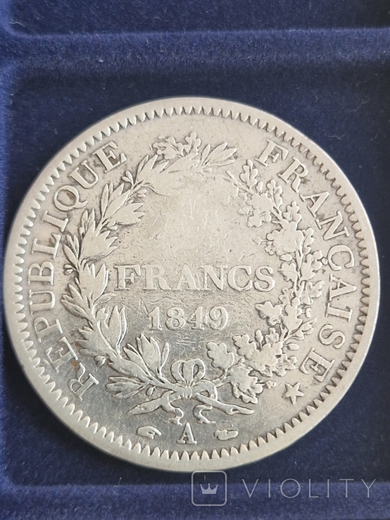 5 франков 1849, photo number 2