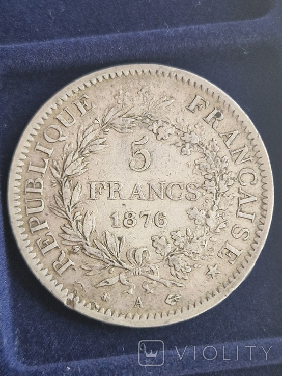 5 франков 1876, photo number 2