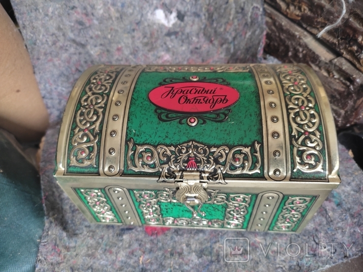 Tin box of sweets "Red October"., photo number 2