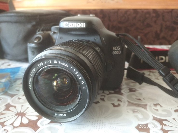 Фотоаппарат Canon EOS 600 D, фото №5