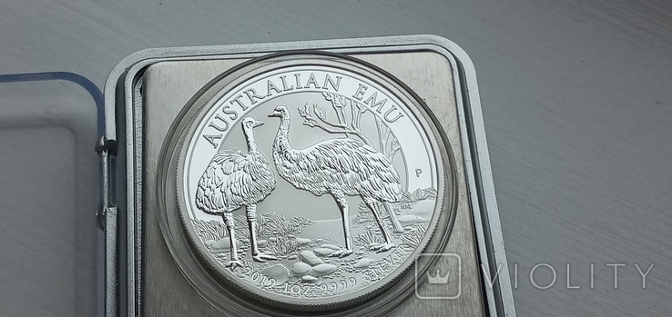 Cрібна монета Австралії 2019р. 1 долар., фото №5