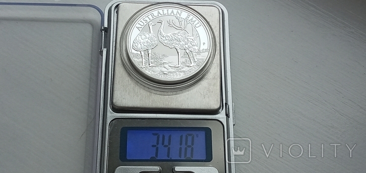 Cрібна монета Австралії 2019р. 1 долар., фото №11