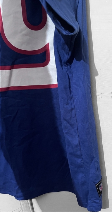 NFL team apparel new york giants футболка мужская XXL синяя NY Logo, фото №3